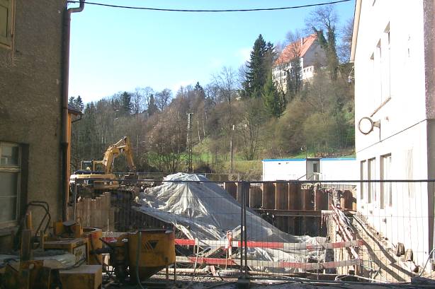 Datei:Ansichten InDerAu Ost-Au Katzensteigmuehle Gaswerk SanierungGaswerk April2001 SanierungAltesGaswerk 08.04.2001 03.jpg