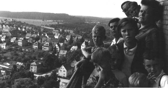 Datei:Ansichten Innenstadt Gebaeude Hochturm Aussicht 1963 Hochturm1963 04.JPG