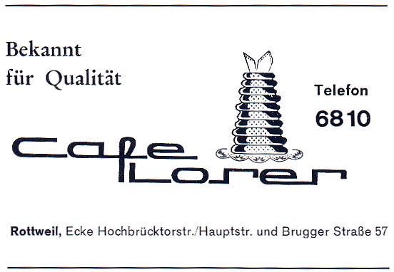 Themen 2001 Februar2001 Branchenverzeichnis 1972 Kaffeehaeuser Werbung CafeLorer CafeLorer 1972 01.jpg