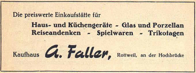 Themen 2001 Februar2001 Branchenverzeichnis 1972 Sonstiges Werbung Faller 1950 Faller 1950 01.jpg