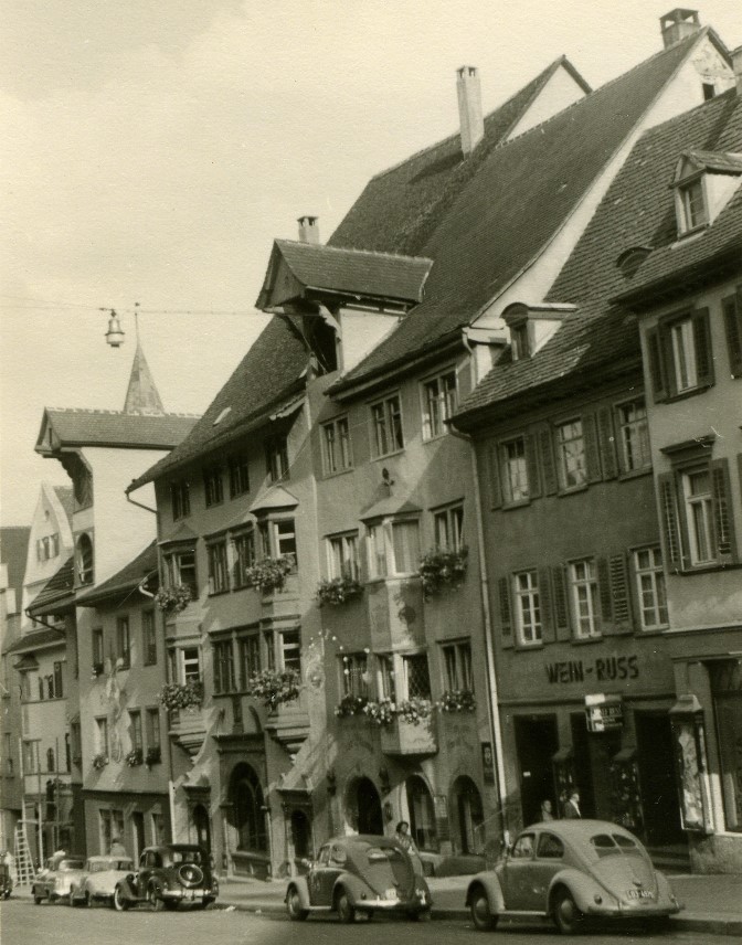 Ansichten Innenstadt ObereHauptstrasse August1955 Hauptstrasse August 1955 01.jpg