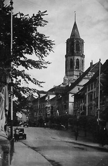 Datei:Ansichten Innenstadt Hochbruecktorstrasse Um1935 01 Hochbruecktorstrasse Um 1935 02.jpg
