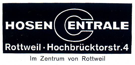 Themen 2001 Februar2001 Branchenverzeichnis 1972 Sonstiges Werbung HosenCentrale HosenCentrale 1972 01.jpg