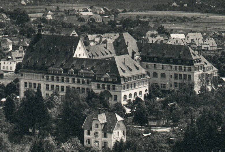 Datei:Ansichten Mittelstadt Kaiserstrasse Kaiserstrasse 10 Aufbaugymnasium Um1938 Aufbaugymnasium Um 1938 01.jpg