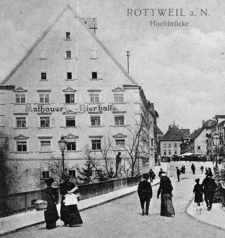 Ansichten Innenstadt Gebaeude Hochbruecke Um1910 Hochbruecke Um 1910 02.jpg