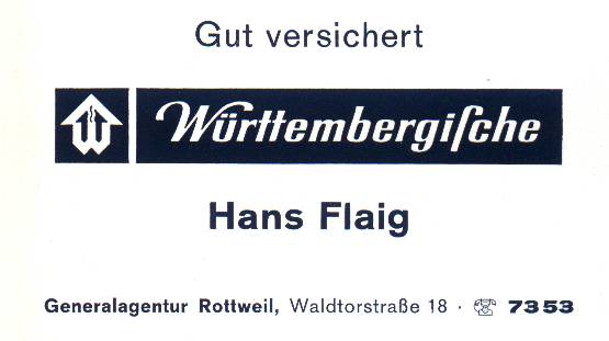 Themen 2001 Februar2001 Branchenverzeichnis 1972 Sonstiges Werbung HansFlaig HansFlaig 1972 01.jpg