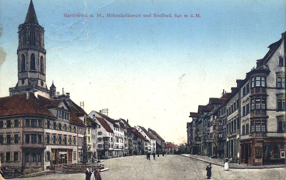Ansichten Innenstadt Hochbruecktorstrasse Um1910 Hochbruecktorstrasse Um 1910 01.JPG