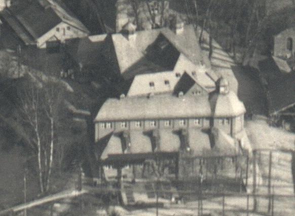 Datei:Ansichten GewerbeparkNeckartal Um1935 Jakobskirche Pulverfabrik Um 1935 Jakobskirche 01.jpg
