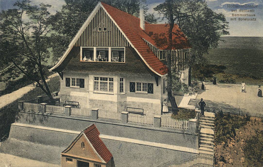 Ansichten Rottenmuenster Gebaeude Sommerhaus Vor1918 Sommerhaus Rottenmuenster Vor 1918 01.jpg