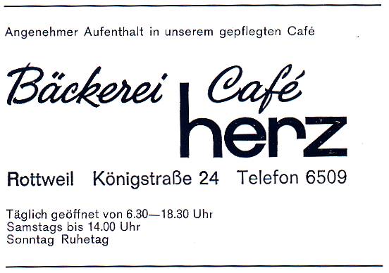 Themen 2001 Februar2001 Branchenverzeichnis 1972 Kaffeehaeuser Werbung CafeHerz CafeHerz 1972 01.jpg