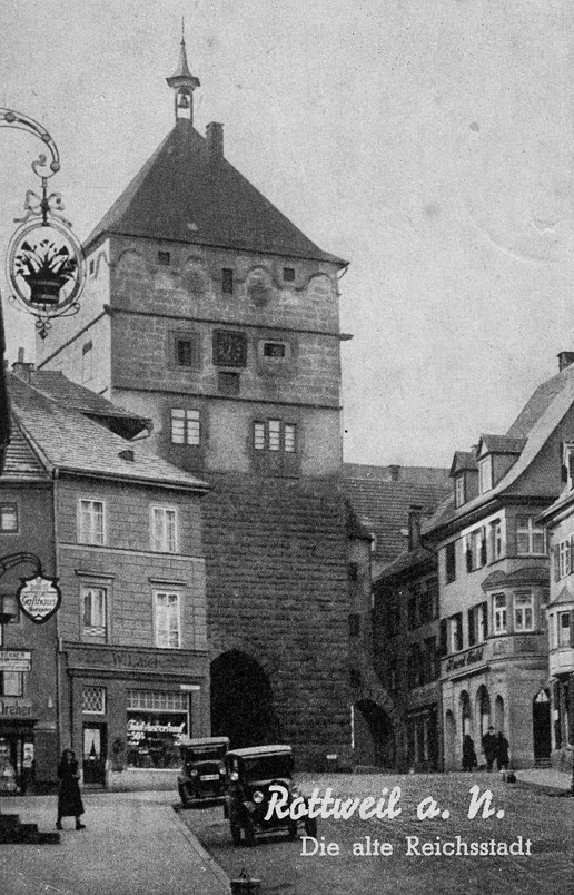 Ansichten Innenstadt Gebaeude SchwarzesTor Um1940 SchwarzesTor Um 1940 01.jpg