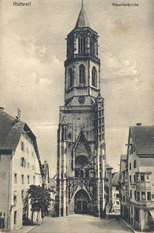 Ansichten Innenstadt Gebaeude Kapellenkirche Um1910 Kapellenkirche Um 1910 01.JPG