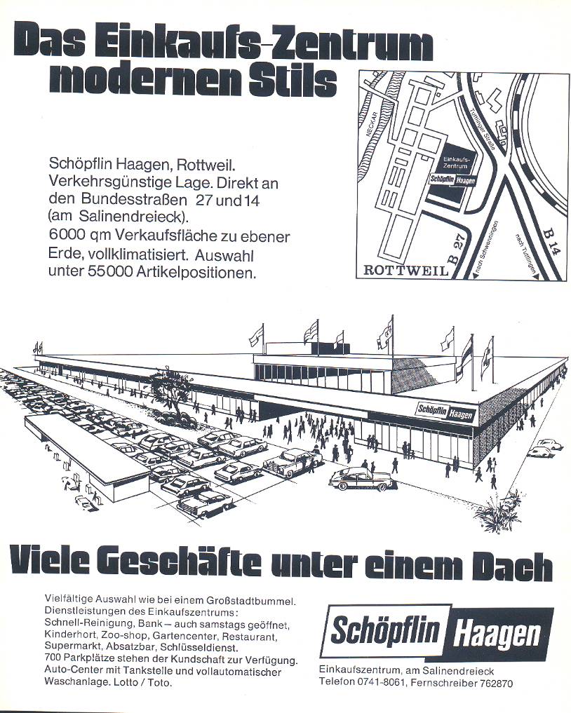 Themen 2001 Februar2001 Branchenverzeichnis 1972 Sonstiges Werbung SchoepflinHaagen SchoepflinHaagen 1970 01.jpg