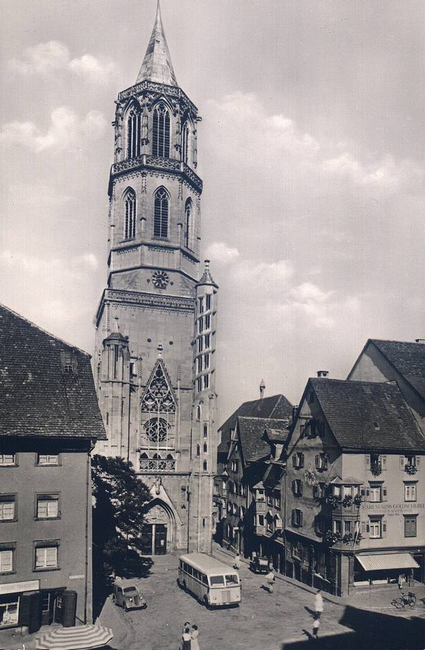 Ansichten Innenstadt Gebaeude Kapellenkirche Um1950 Kapellenkirche Um 1950 01.JPG