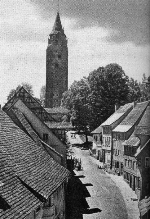 Ansichten Innenstadt Hochturmgasse Um1950 NaechsteSeite Hochturmgasse Um 1950 02.JPG