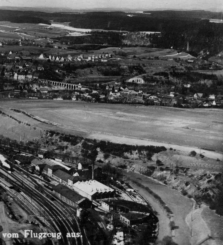 Ansichten Luftbilder 1930 Bahnhof Um 1930 Rottweil Um 1930 03.jpg