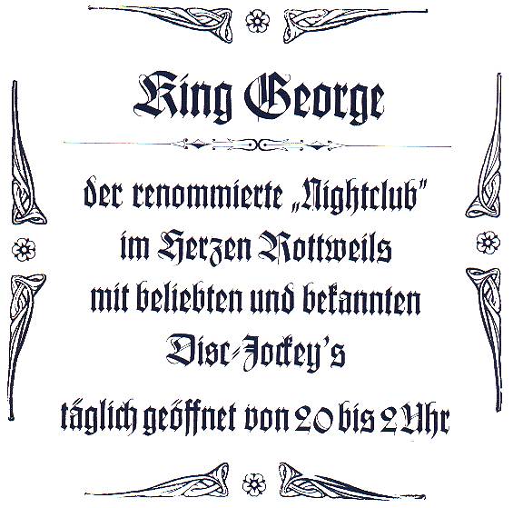 Themen 2001 Februar2001 Branchenverzeichnis 1972 Tanzlokale Werbung KingGeorge KingGeorge 1972 01.jpg