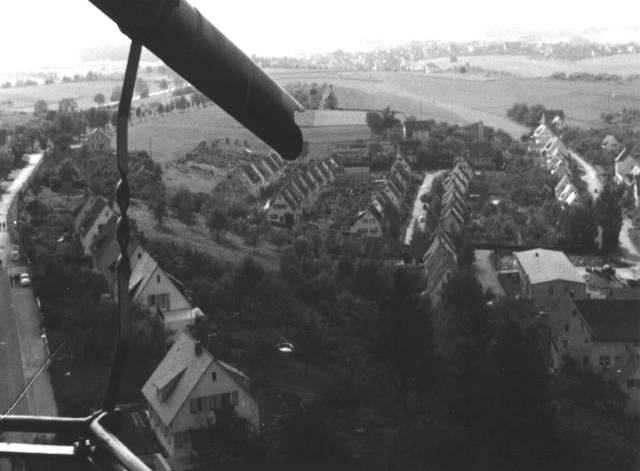 Datei:Ansichten Innenstadt Gebaeude Hochturm Aussicht 1963 Hochturm1963 01.JPG