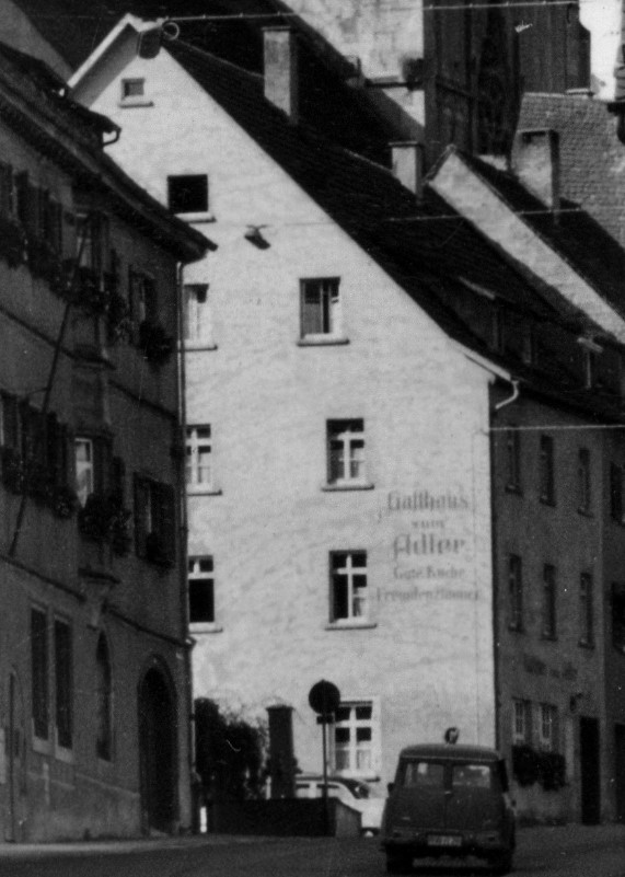 Ansichten Innenstadt UntereHauptstrasse Hauptstrasse 54 Um1960 Hauptstrasse 54 Um 1960 01.jpg