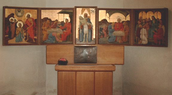 Datei:Ansichten Hausen Gebaeude Kirche Innen KircheHausen Innen 22.11.2003 03.jpg
