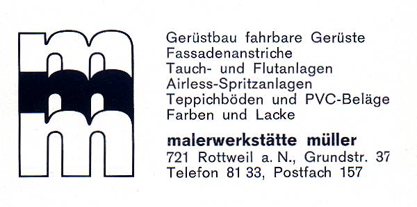 Themen 2001 Februar2001 Branchenverzeichnis 1972 Maler Werbung Mueller Mueller 1972 01.jpg