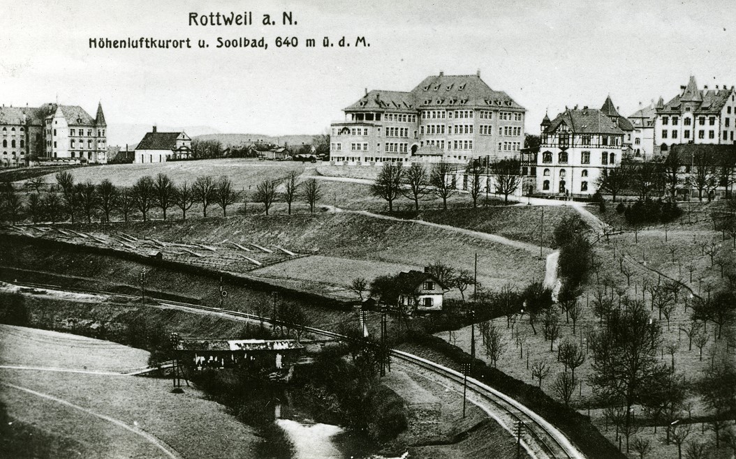 Ansichten Mittelstadt Gebaeude Neckarsteg Um1910 Neckarsteg Um 1910 01.jpg