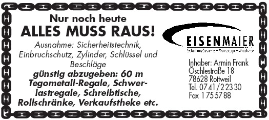 Datei:Ansichten Altstadt Oeschlestrasse OeschleStrasse 18 WerbungEisenMaier 21.12.2005 01.jpg