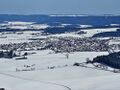 winterlicher Blick vom TKE-Turm 25.02.2018, Copyright: W. Schwenk
