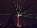 Ausrichtung des Lasers zum Turmfest am Freitag, 06.10.2017, Copyright: W. Schwenk