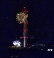 Eindrücke vom Kapellenturm und der Innenstadt zum Feuerwerk u. Festgeschehen 07.10.2017, Copyright: W. Schwenk