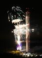 Turmfest, Feuerwerksaufnahmen vom Dissenhorn aus gesehen 07.10.2017, Copyright: Heinz Zimmermann