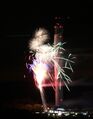 Turmfest, Feuerwerksaufnahmen vom Dissenhorn aus gesehen 07.10.2017, Copyright: Heinz Zimmermann