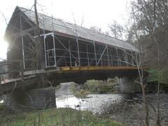 In den 1980er Jahren wurde die Schindelbrücke repariert.