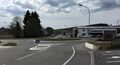 720 Kreisverkehr beim Netto ist fertig, März 2017.JPG