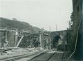 Bau der Stahlbetonbrücke beim Bernburgtunnel um das Jahr 1936