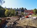 Bauarbeiten am Neckarwehr Drehersche Mühle 10/11.2018, Copyright: W. Sc hwenk