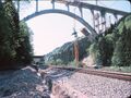 Die Brücke und die Eisenbahn , Copyright: W. Schwenk