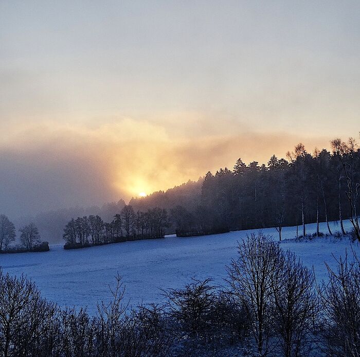 Sonnenaufgang am Stallberg