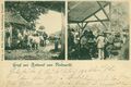 Viehmarkt beim Zollhäusle um das Jahr 1898