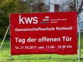 Tag der offenen Tür in der Konrad-Witz-Schule 21.10.2017, Copyright: W. Schwenk