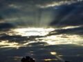 Lichtspiele am Himmel, Sonnenuntergang 07.09.2018, Copyright: W. Schwenk
